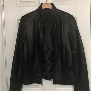 Leather jacket